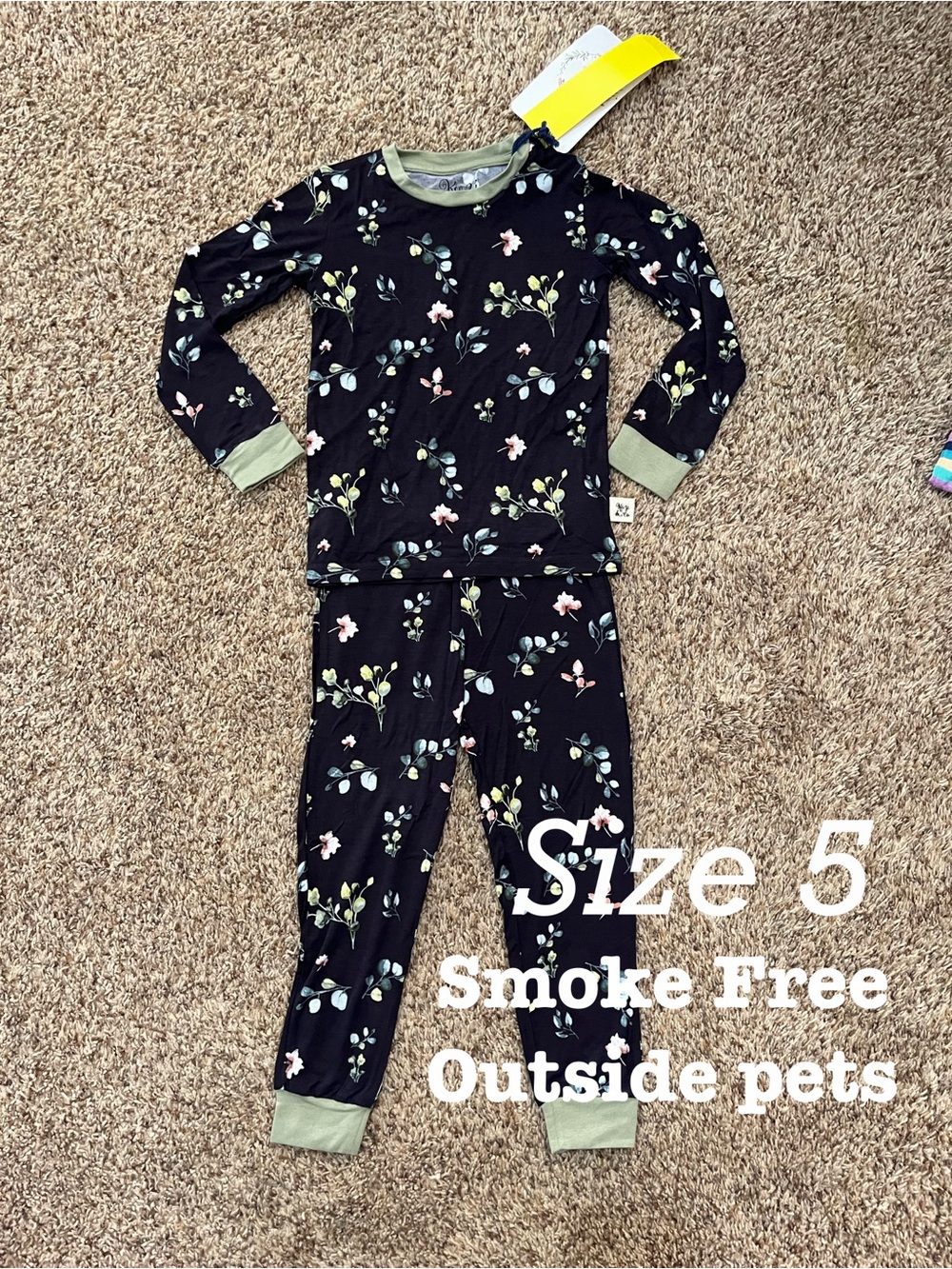 Kozi & Co Bamboo Pajamas :: Size 5
